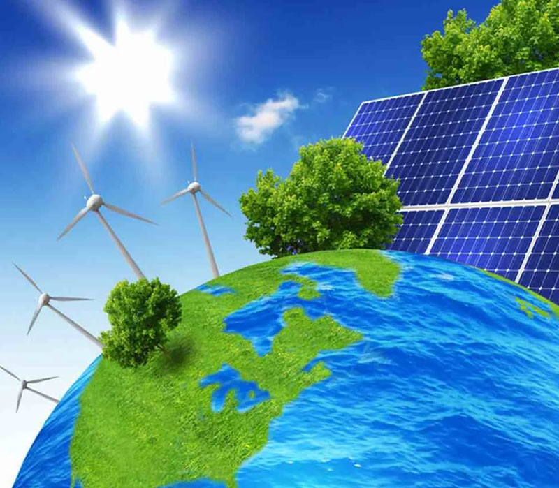 Solar Energy Illustration